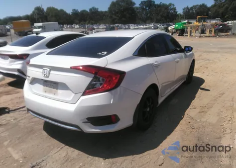 2019 Honda Civic Lx из США, поврежденный, VIN 2HGFC2F61KH575281